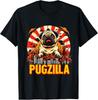 Funny Pug Owner Pugzilla Dog Lover Animal Pet Breeder. T-Shirt