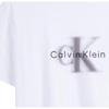 Calvin Klein Casual Comfortable Letter Round Neck Short Sleeve T-Shirt Men T-Shirts White 8RB845G-110