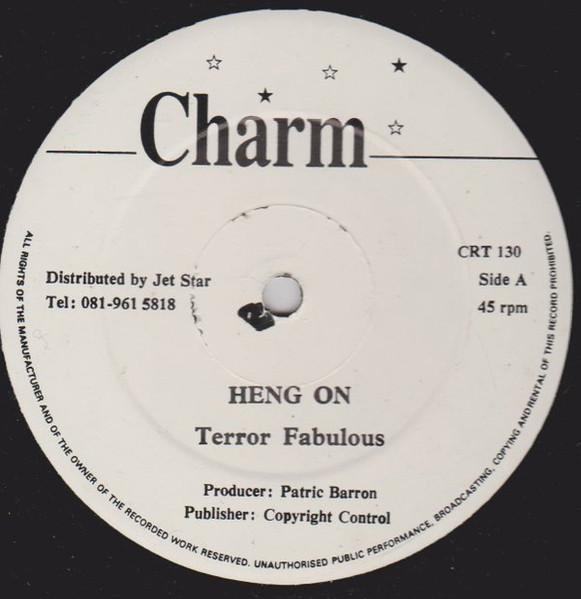 

12inch Record TERROR FABULOUS - Heng On CRT130 Charm UK Reggae, Ska & Dub Used