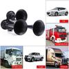 Buzina de Trem 600DB Super Alta 3 Trompetes Kit de Buzina a Ar Para Caminhão Semi-Reboque Barco Van Carro