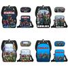Roblox Kids Backpack Set With Lightweight Oxford Fabric For School And Study Use