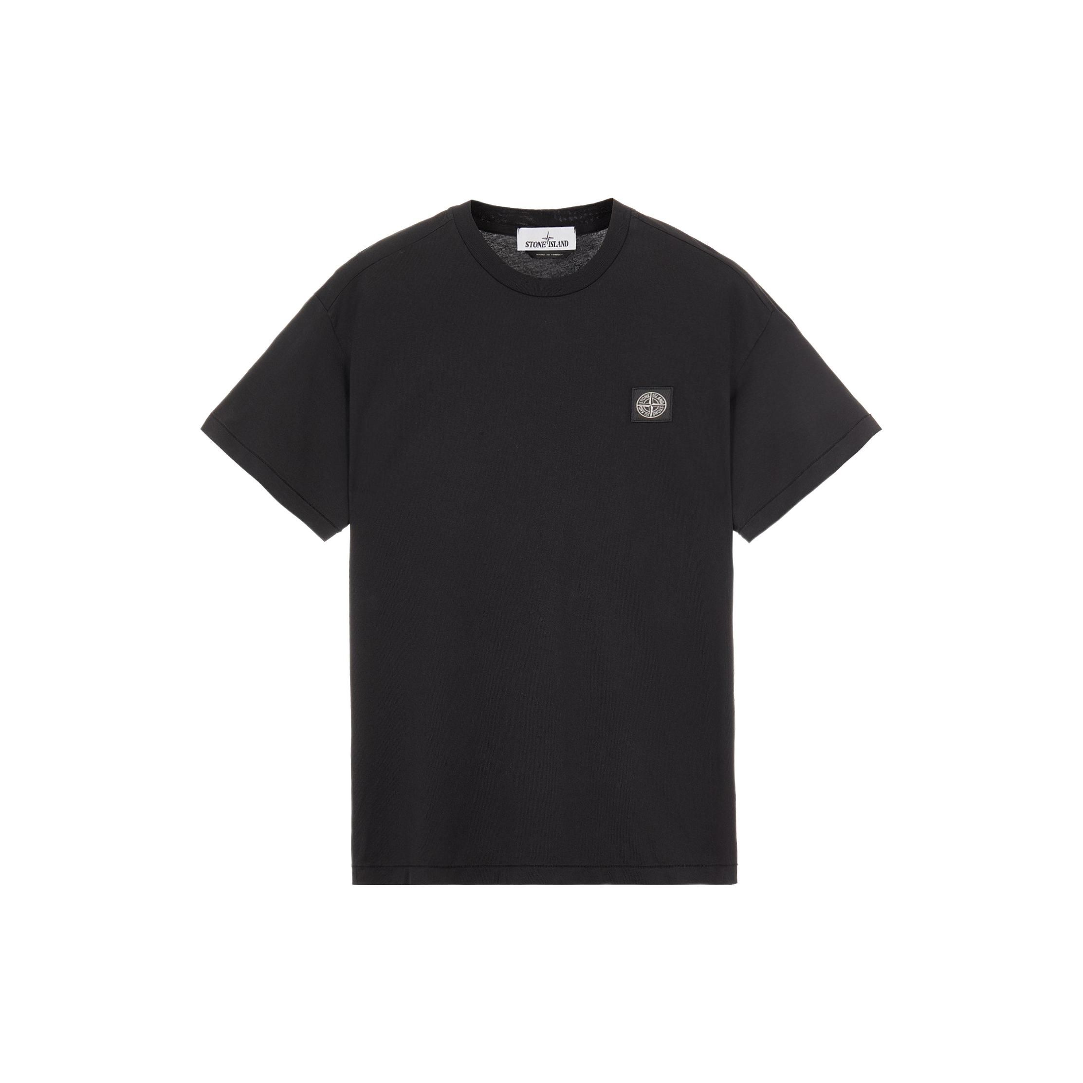 Stone Island Korte Mouw T-shirt Zwart Heren Tops 761524113-V0029 XL