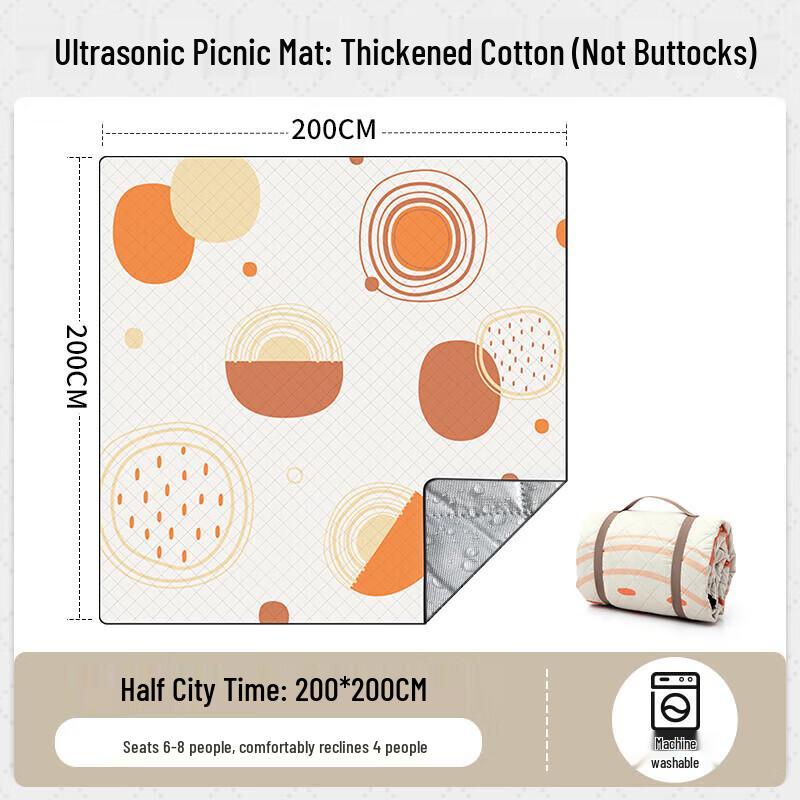 Beishanlang 200x200cm Picnic Mat