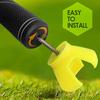 3-Prong Golf Ball Grabber Golf Ball Picker Lightweight Golf Ball Retriever Indoor Putting Tool for Most Putters