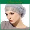 Silk Cotton Lace Back Hat With Adjustable Fit For Summer And Winter Fashion