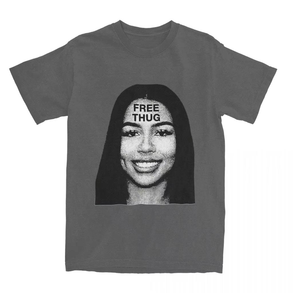 Rapper Mariah FREE Thug Slime T Shirt for Men Women Pure Cotton Fashion for Male T-Shirt The Scientist Tees Clothes Plus Size