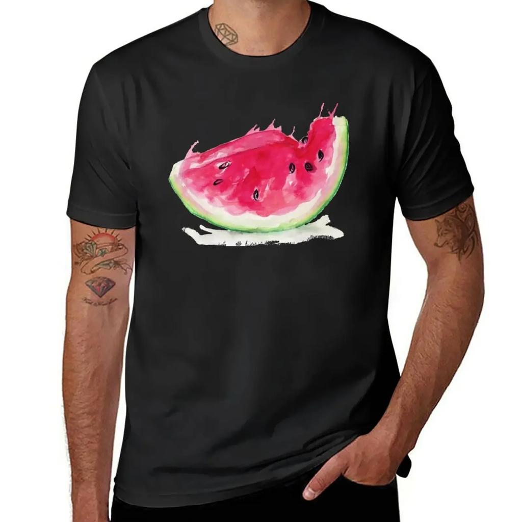 Watermelon T-Shirt new edition sports fans men t shirt