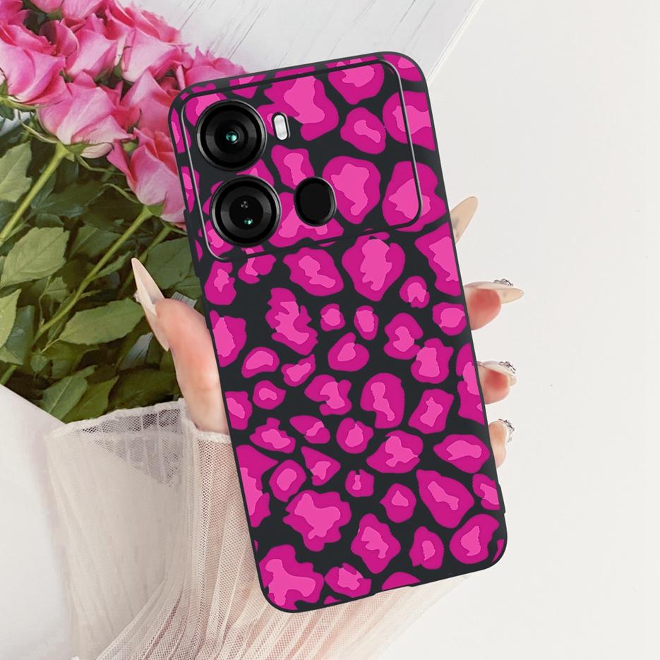 For Itel P40 Plus Case P683L Luxury Butterfly Tree Painted Cover Soft Silicone Phone Case For Itel P40 P662L P 40 ItelP40 + Bags