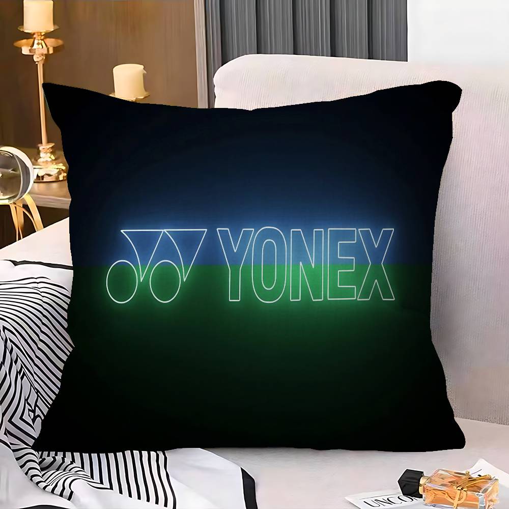 Fashion Badminton Y-Yonex Pillow Cover for Bedroom Room and Living Room Sofa Decorative Cushion Cover