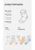 26 Spring/Summer Baby Antibacterial Thin Mesh Cartoon Hippo Seamless Cotton Socks - Breathable Infant & Children's Socks