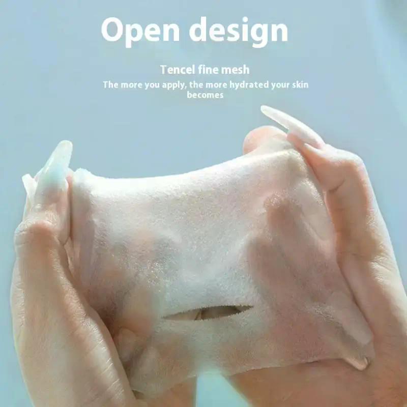 100PCS Of Stretchable Wet Compress Cotton Pads Open Type Facial Moisturizing Makeup Remover Cotton Ultra-thin Tencel