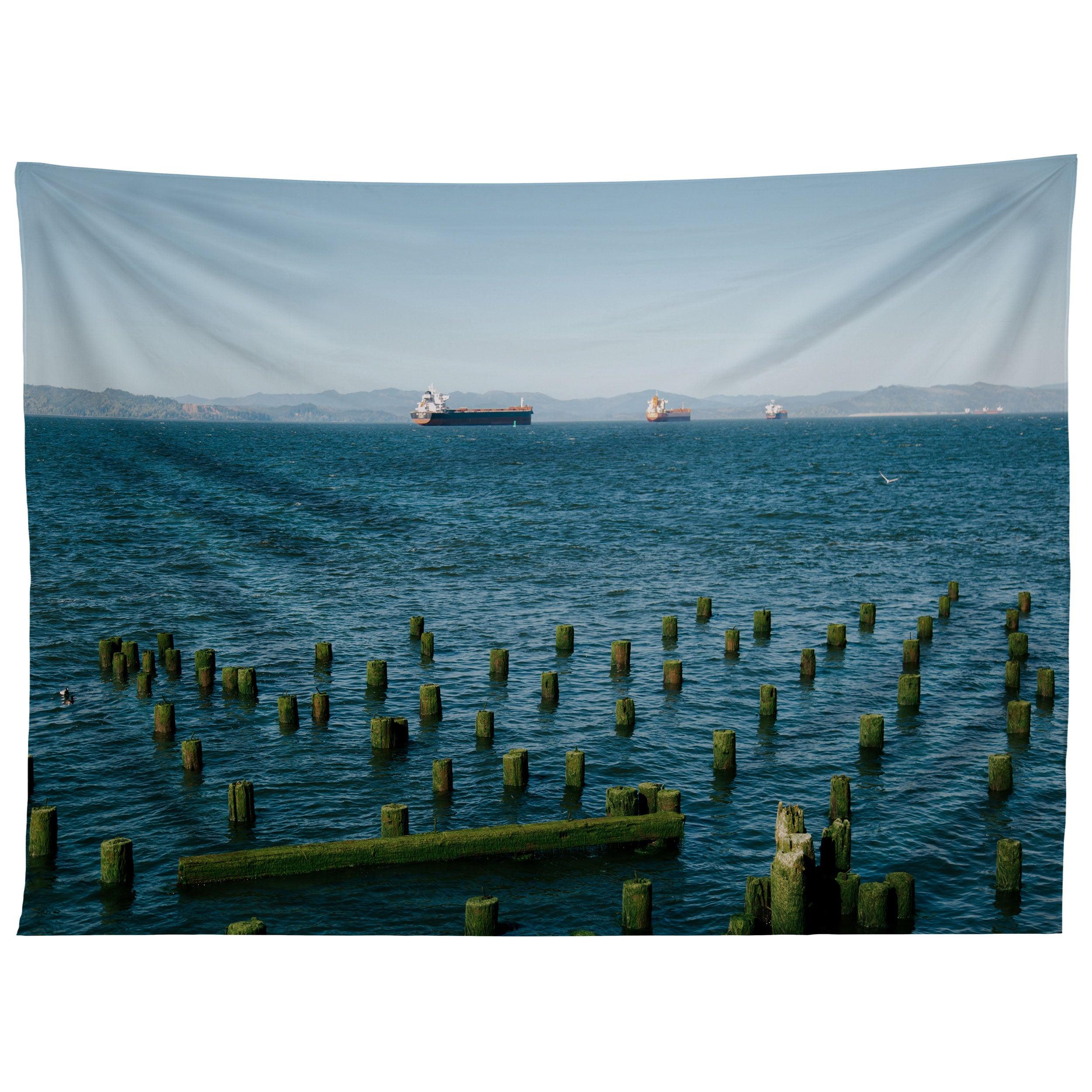 ASTORIA SHIPS tapestry 75x100