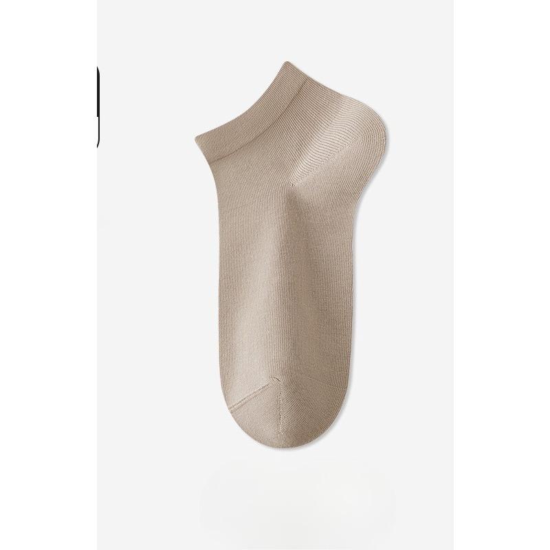 Pure Cotton Women's Spring and Autumn Boneless Antibacterial, Deodorizing and Sweat-absorbing Cotton Socks, Summer All-cotton Socks