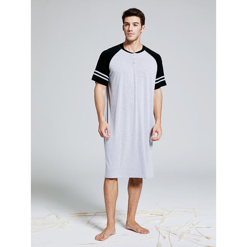 Modal Rayon Summer Thin Extra Fat Men's Jumpsuit