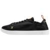 Soft Cow Leather Low Top Skateboard Shoes Men's Black 1AILGR
