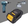 Portable Battery Converter Adapter PC Electric Power Tool for Milwaukee/Dewalt/Makita/Bosch