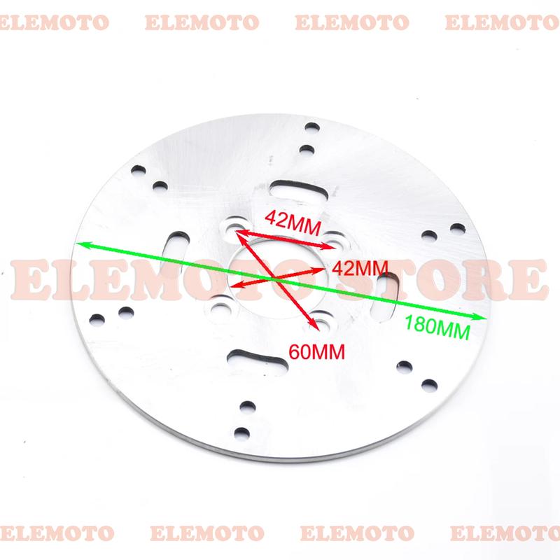 Model 160 130 Elektryczny trójkołowy skuter czterokołowy hamulec tarczowy garnek 6205 6206 zespół hamulca tarczowego tylnej osi tarcza hamulcowa