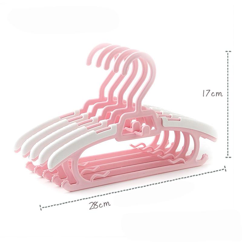 5/10/20pcs Baby Hangers Kids Room Drying Racks Non-slip Children Storage Hangers For Clothes Rack Closet Organizer for Clothes
