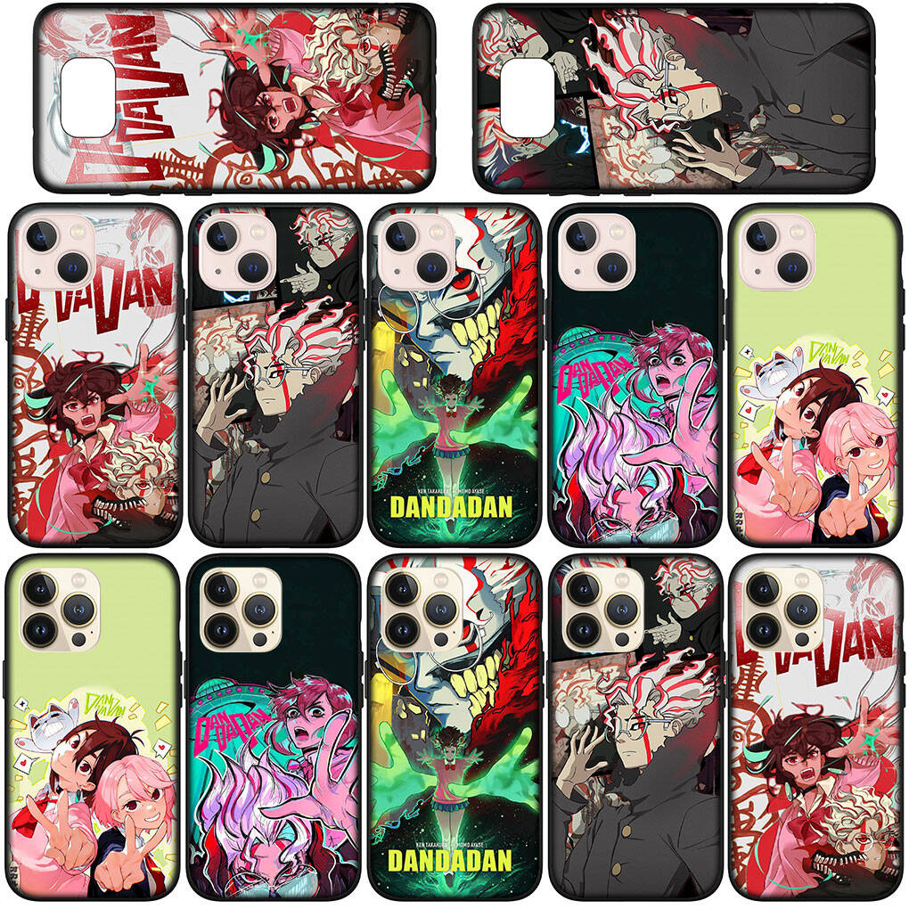 Phone Case for iPhone 17 16 15 Plus Huawei P30 P20 Lite Redmi Note 14 12 11 13 Pro Max OPPO A60 A80 A40 A18 A38 DAN DA DAN Okarun Dandadan Ayase Momo