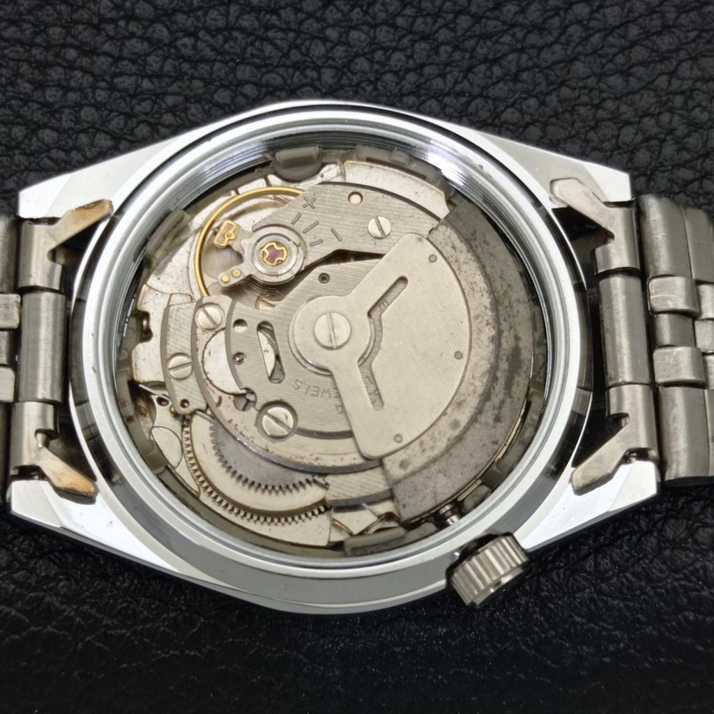 REFURBISHED SEIKO 5 AUTOMATIC MENS WATCH JAPAN MADE RED DIAL CUSTOM A440133-2 QV90-a440133