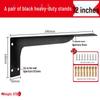 Heavy-Duty Triangular Wall Shelf Bracket