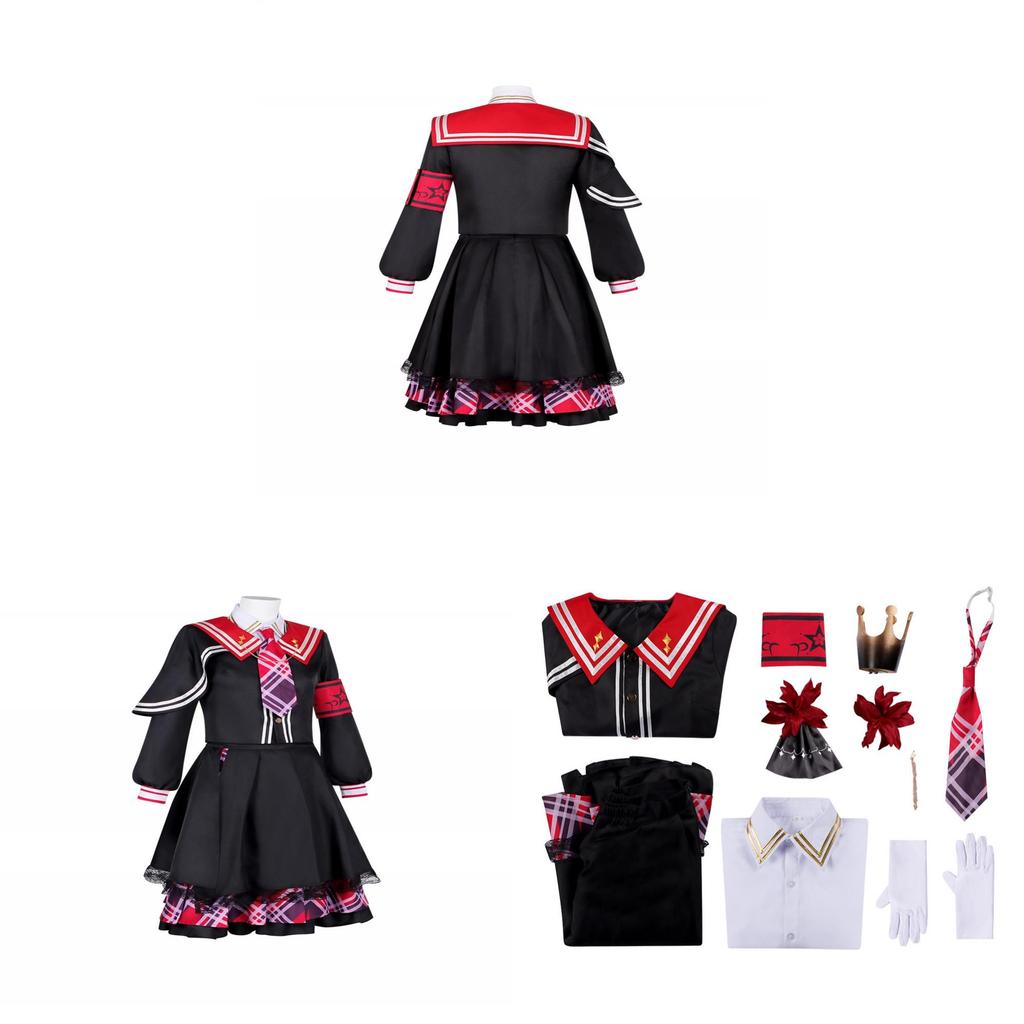 Magical Girl Witch Trial Neneh Akechi Cosplay Costume For Anime Fan Events