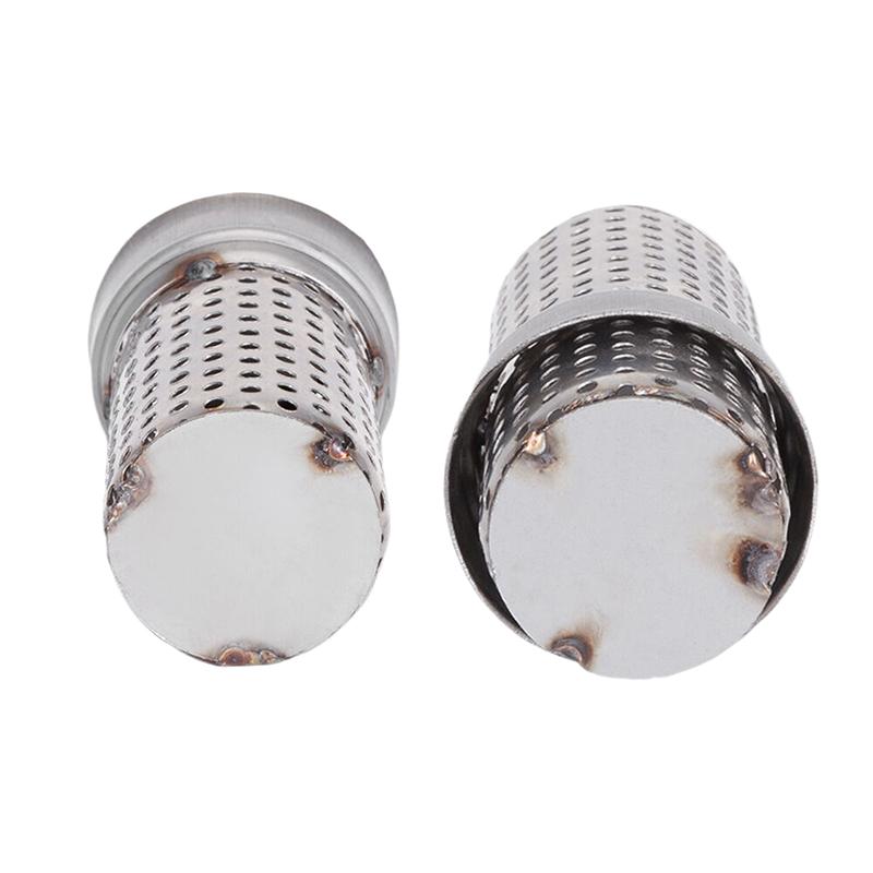 Slip On Universal Motorcycle 51Mm 60Mm Db Killer Catalyst Silencer Noise Sound Eliminator Exhaust Flow Moto Escape Muffler