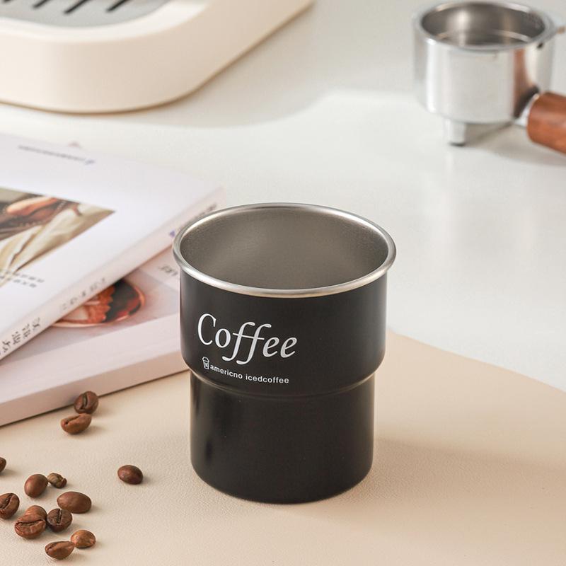 Portable Beer Cup for Camping Single Layer 304 Stainless Steel Rolled Edge Coffee Mug (BPA Free, No FDA)