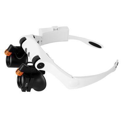 Loupe bandeau Loupes oculaires Style lunettes loupe mains libres grossissements multiples
