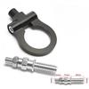 Universal Aluminum Round Trailer Towing Hook Rear Towbar Applicable To Volkswagen Benz For BMW E46 E81 E30 E36