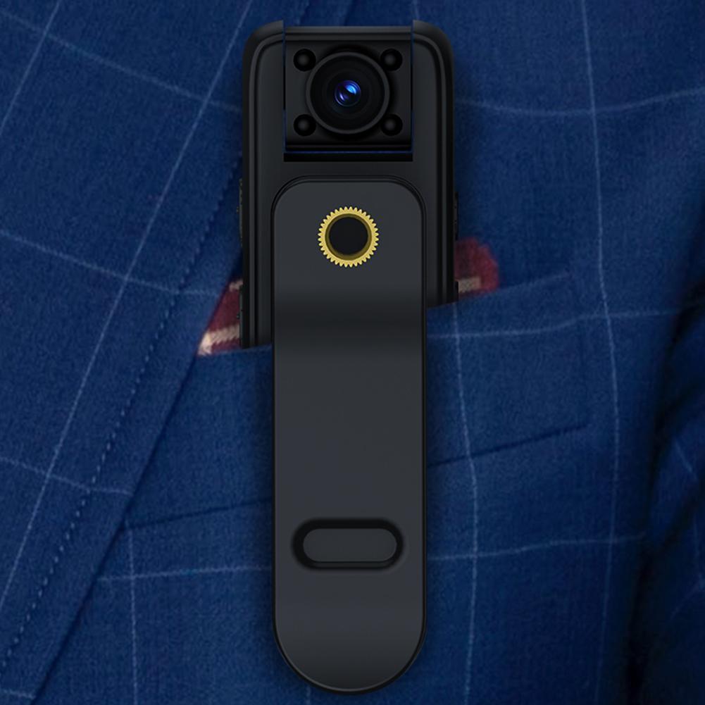 Înregistrator de înaltă definiție cu vedere nocturnă pentru forțele de ordine, cameră sport WiFi 2K, purtată pe piept cu un dispozitiv profesional de teren