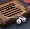Fashionable Popular 925 Plated Bracelet Strangle Ball Bracelet Bangle