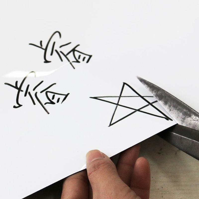 Elektrostatická samolepka na bílou tabuli Odnímatelná Opakovaně použitelná Vyučovací Graffiti Kreslicí tabule Domácí Pp Smazatelná bílá tabule