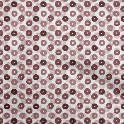 Cotton Flex Light Brown Fabric Circle Craft Projects Decor Fabric Printed By The Yard 40 Inch