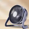 Benutzerdefinierter leiser USB-Desktop-Lüfter: 5, 6, 8 Zoll Optionen für Studenten und Büros