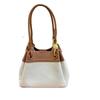 2026 New Cowhide Woven Bag Same Brand Model Hand-carry One-shoulder Cross-body Fashionable Women's Landing Umbrella