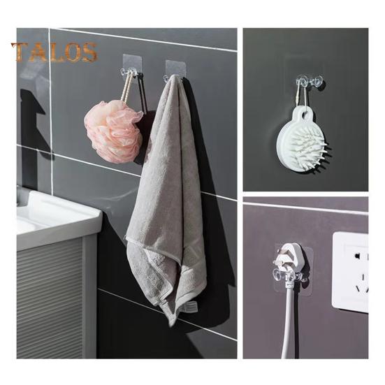 10/20 buc cârlige de depozitare montate pe perete, suport pentru cablu, transparente, ușor de instalat, adezive, pentru gestionarea cablurilor