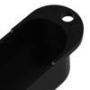 Yibuy 3-Pack Plastic Single Coil Pickup Covers for Electric Guitars, No Hole, Closed Shell