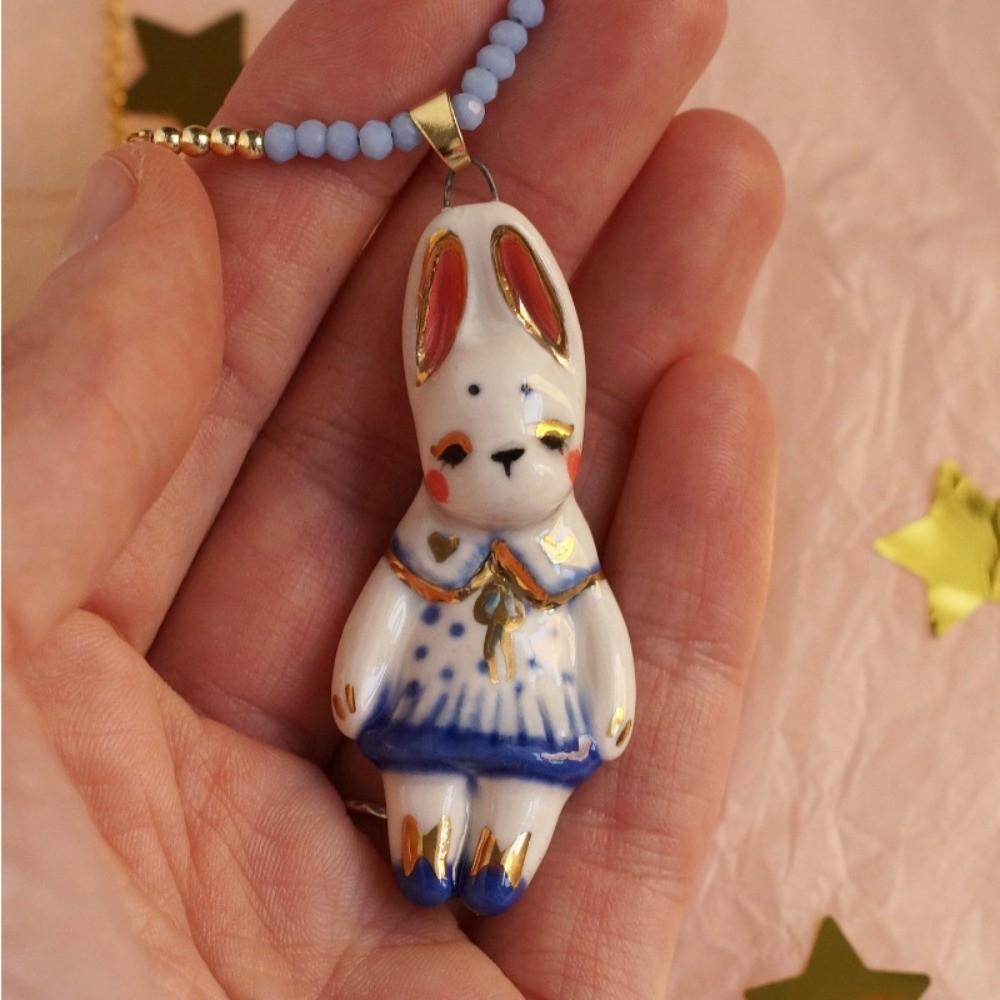 Beads Childishness Necklace Cartoon Clavicle Necklace  Fashion Accessory Style 5