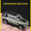 1:64 Land Rover 110 Toy Car Model Sliding Shock Absorption Metal Deicast Off-road Vehicle Drop Resistant Models for Boys Gifts