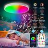 Inteligentní stropní světlo C110-120V 24W 84LED BT / režim bezdrátového připojení Tuya Phone App &