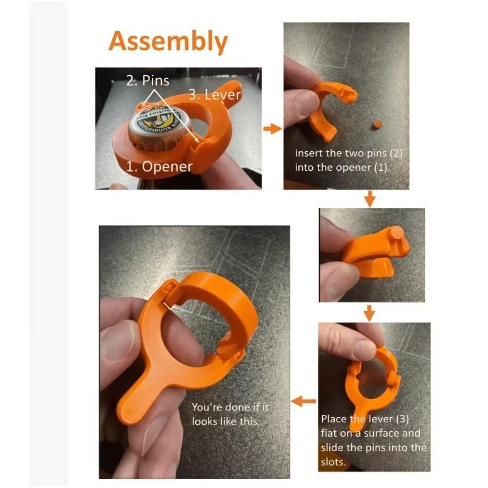 Durable Flying Cap Launcher Universal Soda Bottle Opener New Bottle Cap Launcher Party