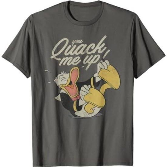 Disney Mickey Friends Donald Duck You Quack Up T-shirt