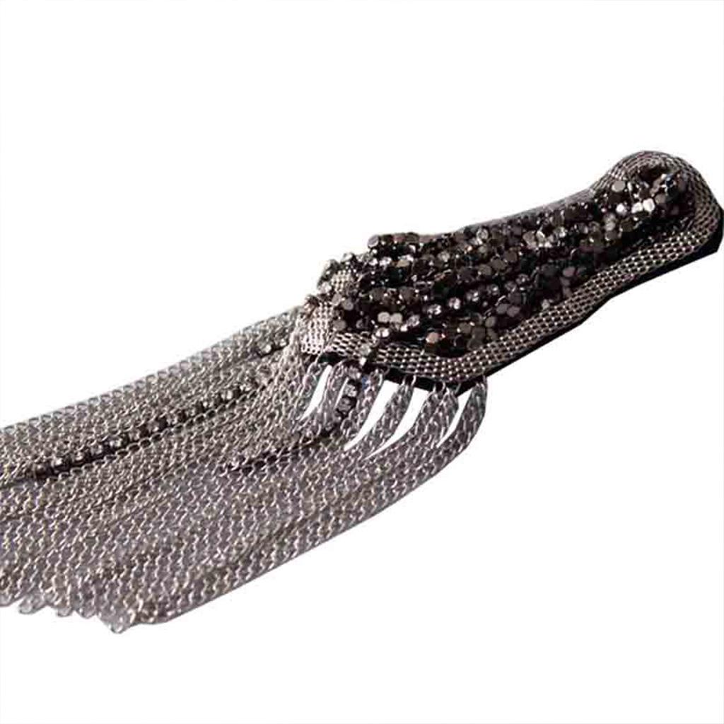 Tassel Epaulet Shoulder Pad for Rhinestones Shoulder Jewelry Epaulette