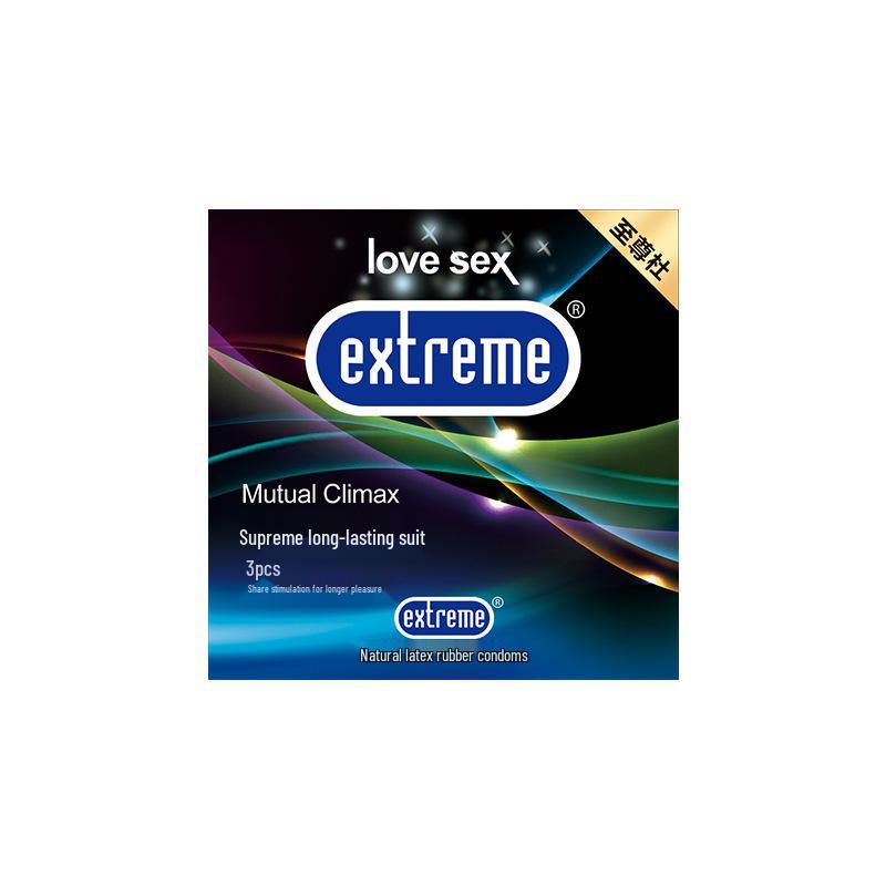 Prezervative Celebrity Ultra-Subțiri cu Particule Mari - Pachet de Trei