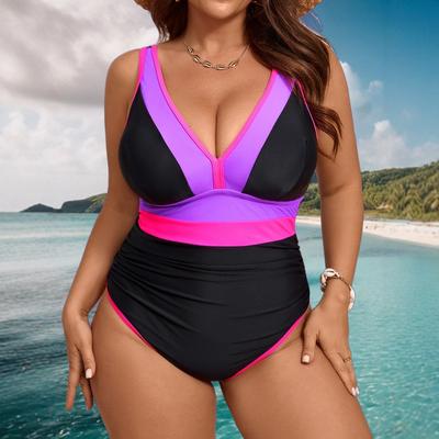 2026 Büyük Beden Kadın Yüksek Bel Bikini Mayo Takımları, Kadın Mayo & Giyim