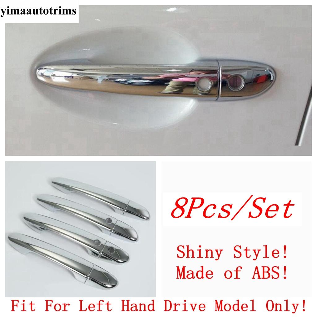 Chrome Front Rear Fog Light Lamp Door Handle Bowl Grille Strip Rearview Mirror Cover Trim For Mazda 3 2017 2018 Car Accessories