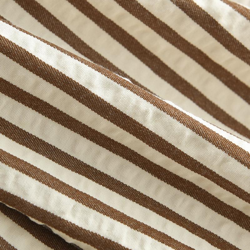 Damen 2024 Sommer Retro Gestreifte Micro Flare Freizeithose