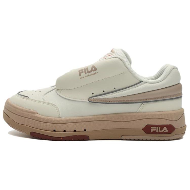 Fila Shock Absorbing Durable Low Top Sneakers Women Sneakers Beige F12W344201FGR