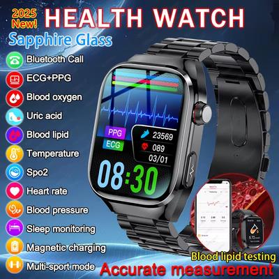 Chytré hodinky Pánské Dámské Hlasový asistent Volání Vlastní ciferník Krevní tlak Sportovní sledování EKG Zdraví Chytré hodinky pro Huawei Xiaomi IOS